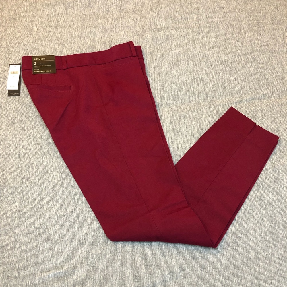 Banana Republic Sloan Fit Slim Ankle Pants